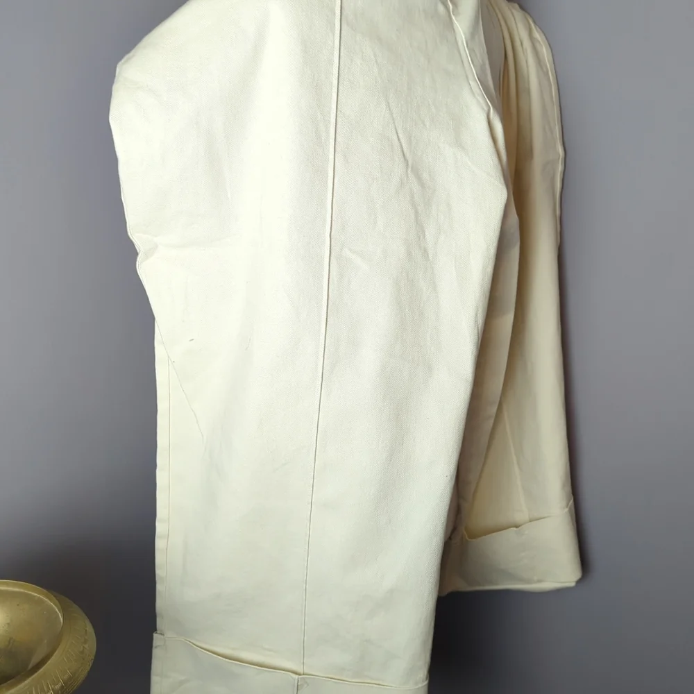 (24W/26W)- Rachel Comey Women's High-Rise Cuff Straight Leg Cropped Pants - Picture 8 of 8